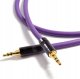 Kabel Melodika Jack 3.5mm - Jack 3.5mm 12m fioletowy (MELO-MDMJ120) 1