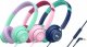 Słuchawki MEE audio Mee Audio KidJamz KJ45BT SĹuchawki nauszne bezprzewodowe/przewodowe z limiterem poziomu gĹoĹnoĹci i certyfikatem CPC  - Jasno zielony 6