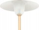 Lampa podłogowa Beliani Lampa podłogowa drewniana biała MOPPY 9