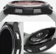 Ringke RINGKE SLIM 2-PACK GALAXY WATCH 6 CLASSIC (43 MM) CLEAR & BLACK 4