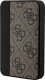 Powerbank Guess Guess Powerbank 15W GUPB5LP4GEGW 5000mAh brązowy/brown 4G Leather Metal Logo 3