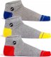 Joma Skarpety męskie Gark 3 pak 400978-000 szary r. 43-46 1
