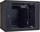 Szafa Digitus DIGITUS Wall Mount Cabinet 19inch 9U rack 600/600mm glass door black unmounted 3