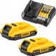 Dewalt DEWALT ŁADOWARKA DCB1104 +2x2,0Ah DCB1104D2 1