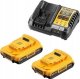 Dewalt DEWALT ŁADOWARKA DCB1104 +2x2,0Ah DCB1104D2 7