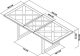 LivinHill Indus IN01-2 Stół rozkładany 190-240cm 6