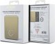 Powerbank Guess Guess Powerbank indukcyjny 5W GUPBM3AL4DMD 3000mAh złoty/gold MagSafe 4G Strassed Metal Logo 4