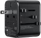Ładowarka Wekome WEKOME WP-U03 Pop Digital Series - Ładowarka / Adapter podróżny EU / UK / US / AU + 3x USB-C & 2x USB-A 30W (Czarny) 3