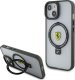 Ferrari Ferrari FEHMP15SUSCAH iPhone 15 / 14 / 13 6.1" transparent hardcase Ring Stand 2023 Collection MagSafe 1