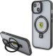 Ferrari Ferrari FEHMP15SUSCAH iPhone 15 / 14 / 13 6.1" transparent hardcase Ring Stand 2023 Collection MagSafe 12