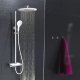 Bateria prysznicowa Eisl Bateria prysznicowa z deszczownicą i termostatem GRANDE VITA 24
