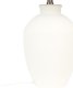 Lampa stołowa Beliani Lampa stołowa ceramiczna biała ARCOS 4