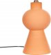 Lampa stołowa Beliani Lampa stołowa ceramiczna pomarańczowa FABILOS 6