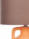 Lampa stołowa Beliani Lampa stołowa ceramiczna pomarańczowa LABRADA 4