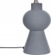 Lampa stołowa Beliani Lampa stołowa ceramiczna szara FABILOS 4