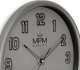 MPM Zegar ścienny MPM E01.4331.92 fi 35 cm szary cichy 5