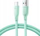 Kabel USB Joyroom USB-A - USB-C 1 m Zielony (JYR794) 1