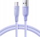 Kabel USB Joyroom USB-A - USB-C 1 m Fioletowy (JYR793) 1