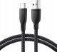 Kabel USB Joyroom USB-A - USB-C 1 m Czarny (JYR796) 1