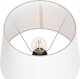 Lampa stołowa Beliani Lampa stołowa ceramiczna pomarańczowa LAMBRE 5
