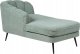 Beliani Szezlong boucle prawostronny zielony ALLIER 5