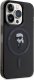 Karl Lagerfeld Karl Lagerfeld KLHMP14XHFCKNOK iPhone 14 Pro Max 6.7" czarny/black hardcase IML Ikonik MagSafe 12