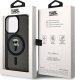 Karl Lagerfeld Karl Lagerfeld KLHMP14XHFCKNOK iPhone 14 Pro Max 6.7" czarny/black hardcase IML Ikonik MagSafe 16