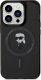 Karl Lagerfeld Karl Lagerfeld KLHMP14XHFCKNOK iPhone 14 Pro Max 6.7" czarny/black hardcase IML Ikonik MagSafe 19