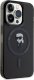 Karl Lagerfeld Karl Lagerfeld KLHMP14XHFCKNOK iPhone 14 Pro Max 6.7" czarny/black hardcase IML Ikonik MagSafe 20