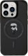 Karl Lagerfeld Karl Lagerfeld KLHMP14XHFCKNOK iPhone 14 Pro Max 6.7" czarny/black hardcase IML Ikonik MagSafe 3
