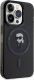 Karl Lagerfeld Karl Lagerfeld KLHMP14XHFCKNOK iPhone 14 Pro Max 6.7" czarny/black hardcase IML Ikonik MagSafe 4