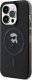 Karl Lagerfeld Karl Lagerfeld KLHMP14XHFCKNOK iPhone 14 Pro Max 6.7" czarny/black hardcase IML Ikonik MagSafe 10