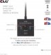 Club 3D Club3D HDMI Switch 2-in-1 bidirektional   8K60Hz/4K120Hz UHD retail 8