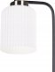 Lampa stołowa Beliani Lampa stołowa metalowa mosiężno-czarna CAUDELO 4