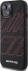 Mercedes AMG AMHMP15S23SSPK iPhone 15 / 14 / 13 6.1" czarny/black hardcase Silicone Large Rhombuses Pattern MagSafe 15
