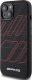 Mercedes AMG AMHMP15S23SSPK iPhone 15 / 14 / 13 6.1" czarny/black hardcase Silicone Large Rhombuses Pattern MagSafe 2