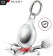 Alogy Etui na lokalizator do Apple AirTag Brelok Wodoodporny Case Alogy 360 IPX8 Obudowa z zawieszką Matowe Przezroczyste 5