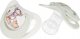NUK NUK SMOCZEK USP 2EL 0-6M SIL STAR 10730890 1/6 3
