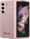 Guess Etui Guess GUHCZFD5HGGSHP Samsung Galaxy Z Fold 5 hardcase Glitter Script różowy/pink 11