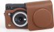 Pokrowiec LoveInstant Futerał Etui Pokrowiec Case Do Fuji Fujifilm Instax Square Sq40 Sq 40 / Brązowy 7