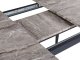 Beliani Stół do jadalni rozkładany 120/150 x 80 cm imitacja kamienia szary EFTALIA 6