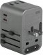 Ładowarka Energea ENERGEA ład. siec. 3xUSB+2xUSB-C PD-PPS-QC 3.0 35.5W 3A2C adapter 4w1 US/UA/EU/UK szary/gunmetal Travelworld 5