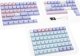 Ducky Ducky Macaron PBT Doubleshot Set - 133 Keycaps, ANSI-US-Layout 1
