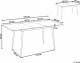 Beliani Stół do jadalni rozkładany 120/160 x 80 cm ciemne drewno GARMIN 8