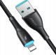 Kabel USB Joyroom USB-A - Lightning 1 m Czarny (JYR896) 6