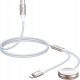 Joyroom Kabel 2w1 S-IW011 USB-C / Lightningbdo Apple Watch 1.5m biały 6