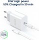Ładowarka Jellico JELLICO ładowarka sieciowa AK180 PD 20W 1xUSB-C + kabel USB-C - Lightning Biały standard 4