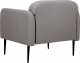 Beliani Fotel tapicerowany szary STOUBY 4