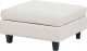 Beliani Sofa modułowa 3-osobowa z otomaną jasnobeżowa UNSTAD 8