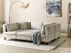 Beliani Sofa modułowa 5-osobowa z otomaną jasnobeżowa UNSTAD 2